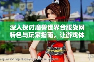 深入探讨魔兽世界台服战网特色与玩家指南，让游戏体验更佳