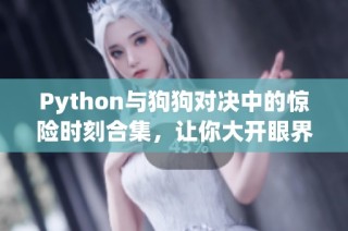 Python与狗狗对决中的惊险时刻合集，让你大开眼界