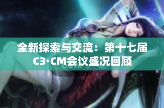 全新探索与交流：第十七届C3·CM会议盛况回顾