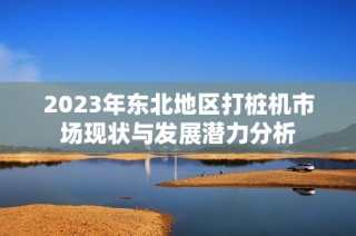 2023年东北地区打桩机市场现状与发展潜力分析