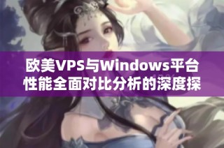 欧美VPS与Windows平台性能全面对比分析的深度探讨