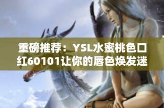 重磅推荐：YSL水蜜桃色口红60101让你的唇色焕发迷人活力