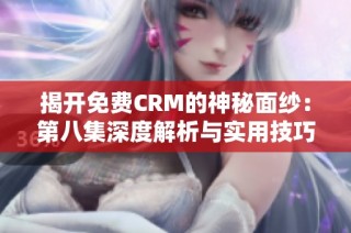 揭开免费CRM的神秘面纱：第八集深度解析与实用技巧