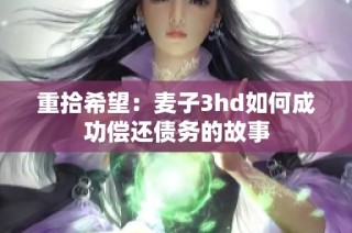 重拾希望：麦子3hd如何成功偿还债务的故事