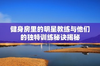 健身房里的明星教练与他们的独特训练秘诀揭秘