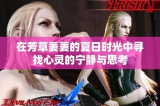 在芳草萋萋的夏日时光中寻找心灵的宁静与思考