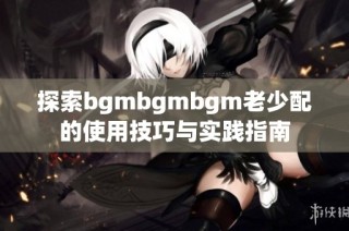 探索bgmbgmbgm老少配的使用技巧与实践指南