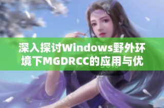 深入探讨Windows野外环境下MGDRCC的应用与优势