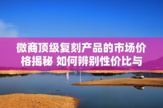 微商顶级复刻产品的市场价格揭秘 如何辨别性价比与质量差异