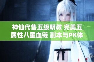 神仙代售五级明教 完美五属性八星血链 副本与PK体验极致畅快