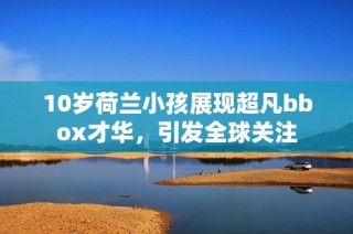 10岁荷兰小孩展现超凡bbox才华，引发全球关注