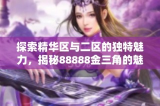 探索精华区与二区的独特魅力，揭秘88888金三角的魅力与差异