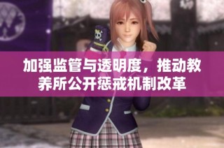 加强监管与透明度，推动教养所公开惩戒机制改革