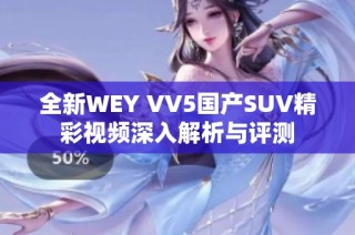 全新WEY VV5国产SUV精彩视频深入解析与评测