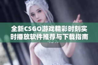 全新CSGO游戏精彩时刻实时播放软件推荐与下载指南