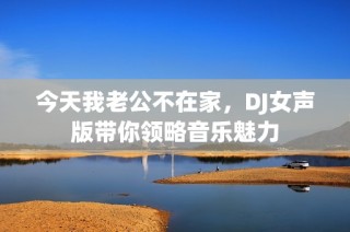 今天我老公不在家，DJ女声版带你领略音乐魅力