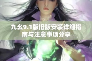 九幺9.1版旧版安装详细指南与注意事项分享