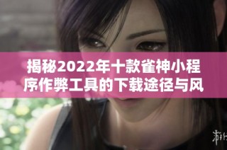 揭秘2022年十款雀神小程序作弊工具的下载途径与风险分析