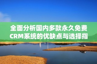 全面分析国内多款永久免费CRM系统的优缺点与选择指南