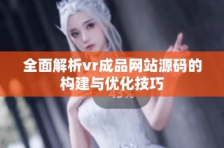 全面解析vr成品网站源码的构建与优化技巧