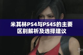 米其林PS4与PS4S的主要区别解析及选择建议