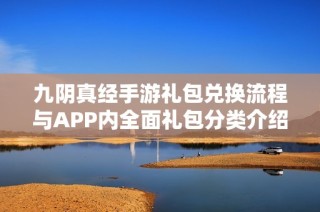 九阴真经手游礼包兑换流程与APP内全面礼包分类介绍