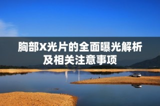 胸部X光片的全面曝光解析及相关注意事项