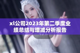 xl公司2023年第二季度业绩总结与增减分析报告