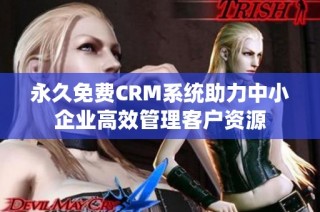 永久免费CRM系统助力中小企业高效管理客户资源