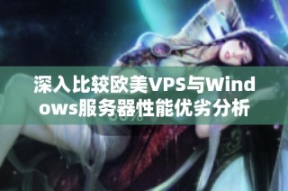 深入比较欧美VPS与Windows服务器性能优劣分析