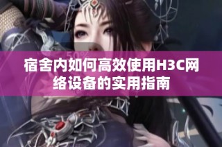 宿舍内如何高效使用H3C网络设备的实用指南