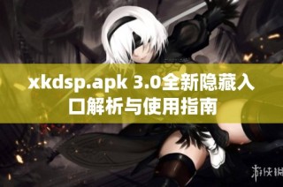 xkdsp.apk 3.0全新隐藏入口解析与使用指南