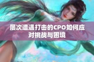 屡次遭遇打击的CPO如何应对挑战与困境