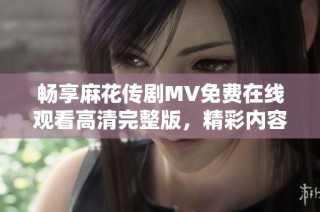 畅享麻花传剧MV免费在线观看高清完整版，精彩内容不容错过