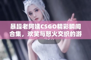 暴躁老阿姨CSGO精彩瞬间合集，欢笑与怒火交织的游戏时刻