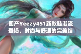 国产Yeezy451新款鞋潮流登场，时尚与舒适的完美结合