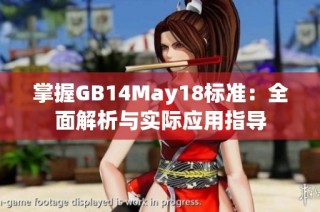 掌握GB14May18标准：全面解析与实际应用指导