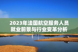 2023年法国航空服务人员就业前景与行业变革分析