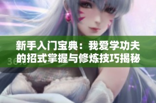 新手入门宝典：我爱学功夫的招式掌握与修炼技巧揭秘