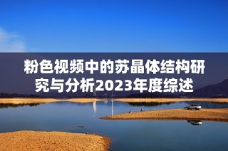 粉色视频中的苏晶体结构研究与分析2023年度综述