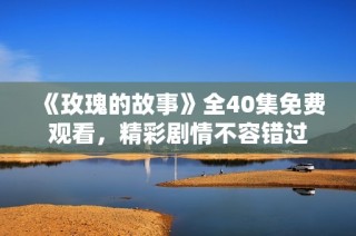 《玫瑰的故事》全40集免费观看，精彩剧情不容错过