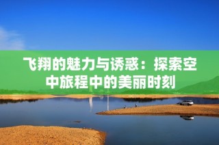 飞翔的魅力与诱惑：探索空中旅程中的美丽时刻