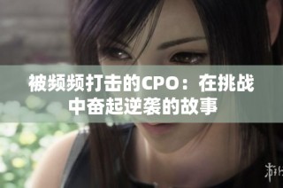 被频频打击的CPO：在挑战中奋起逆袭的故事