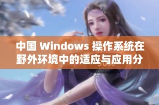 中国 Windows 操作系统在野外环境中的适应与应用分析