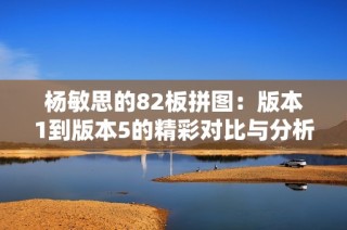 杨敏思的82板拼图：版本1到版本5的精彩对比与分析