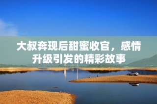 大叔奔现后甜蜜收官，感情升级引发的精彩故事