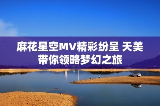 麻花星空MV精彩纷呈 天美带你领略梦幻之旅