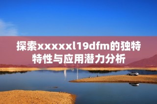 探索xxxxxl19dfm的独特特性与应用潜力分析