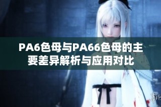 PA6色母与PA66色母的主要差异解析与应用对比