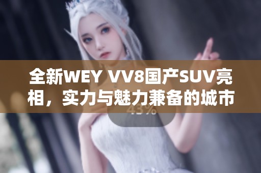 全新WEY VV8国产SUV亮相，实力与魅力兼备的城市越野车推荐